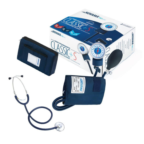 CLASSIC Manometrický - Hodinkový dvojhadičkový tlakomer so stetoskopom